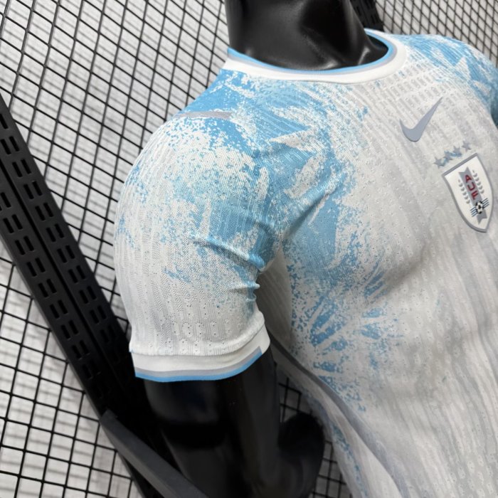 26-27 Uruguay White Special Edition Player Version Soccer Jersey