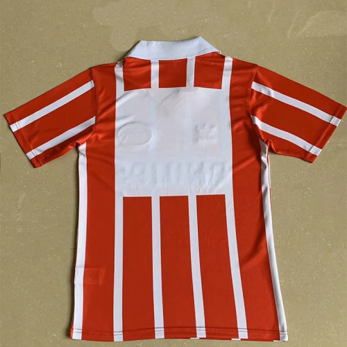 1990 PSV Home Retro Red Soccer Jersey