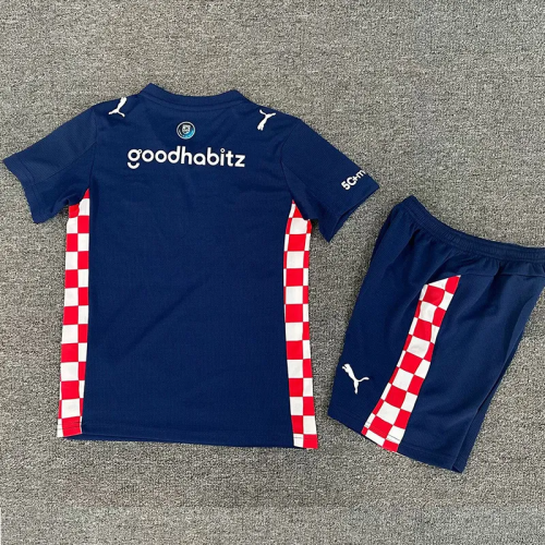25-26 PSV Away Kids Soccer Jersey