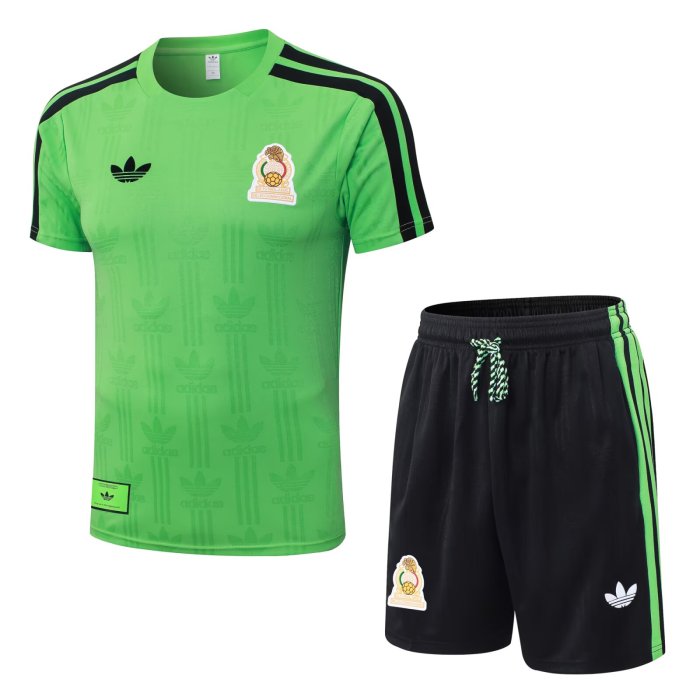 26-27 Mexico Green High Quality Player Version Training Short Suit (球员套装)