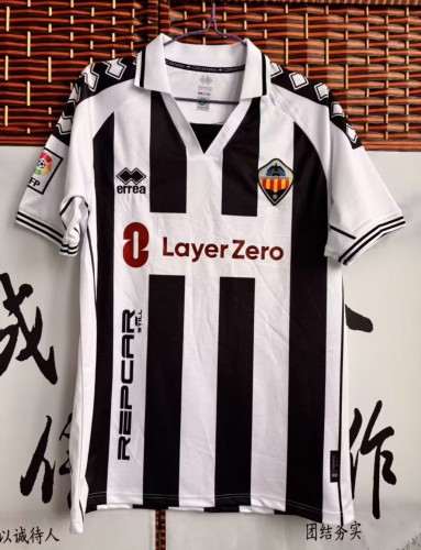 26-27 CD Castellon Retro Version Fans Soccer Jersey