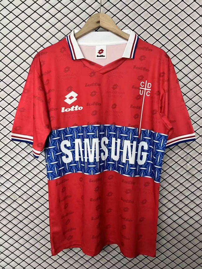 1996 Universidad Catolica Away Retro Soccer Jersey