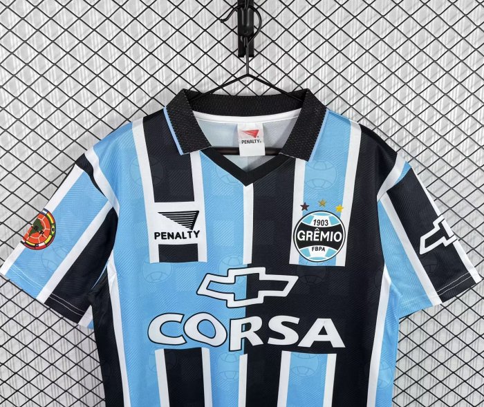 1998 Gremio Home Retro Soccer Jersey