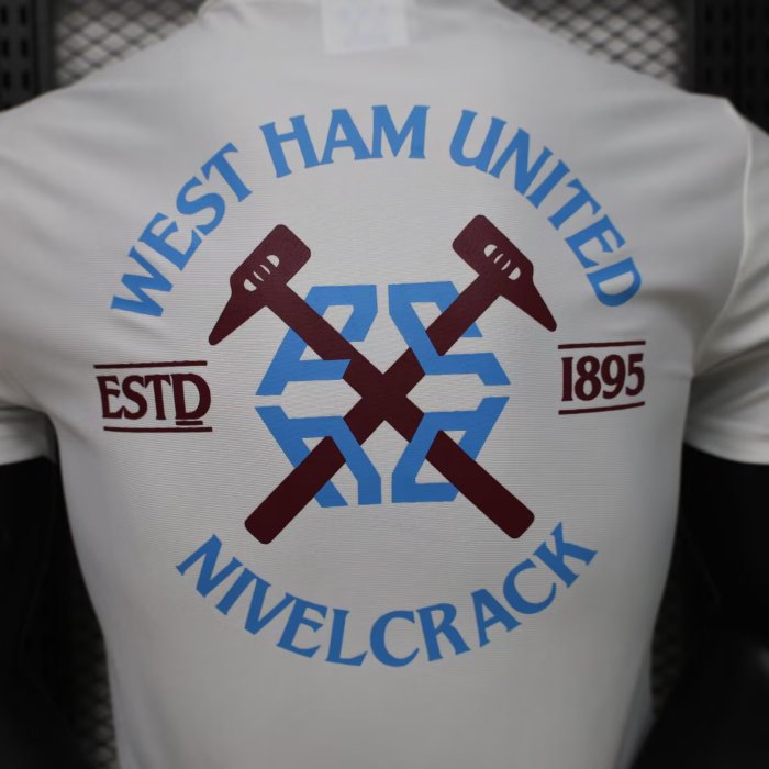 26-27 West Ham White Special Edition Player Version Soccer Jersey