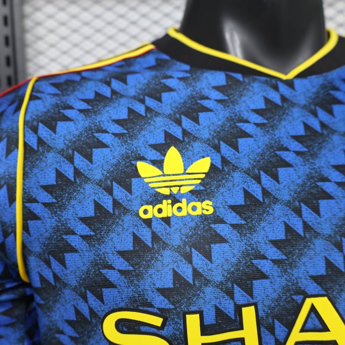 26-27 Man Utd Blue Special Edition Player Version Soccer Jersey