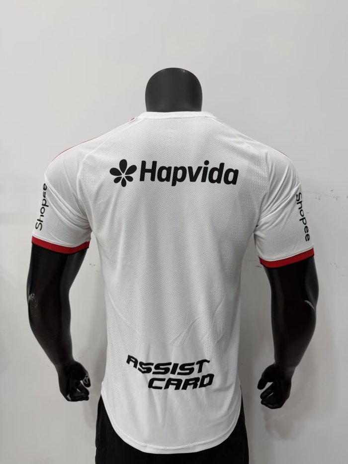 26-27 Flamengo Away Print All Sponsor Player Version Soccer Jersey*全广告