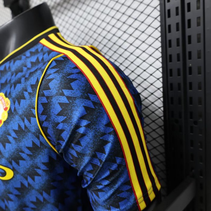 26-27 Man Utd Blue Special Edition Player Version Soccer Jersey
