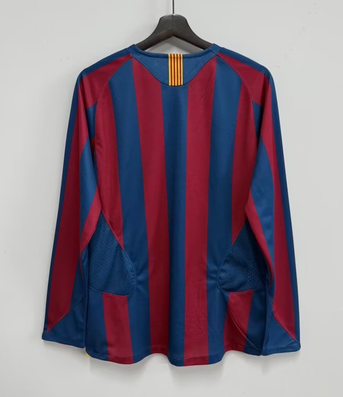 2005-2006 BAR Home Retro Long Sleeve Soccer Jersey