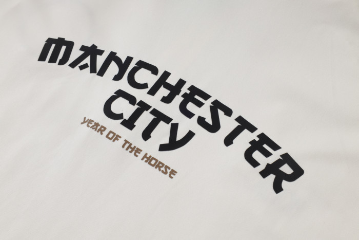 26-27 Man City High Quality Half Pull Tracksuit