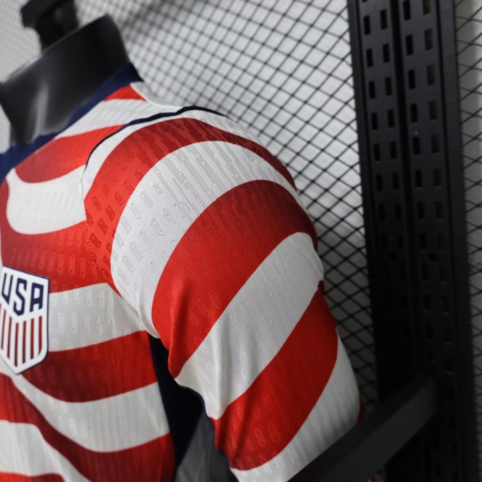 2026 World Cup USA Home Long Sleeve Player Version Soccer Jersey*长袖球员