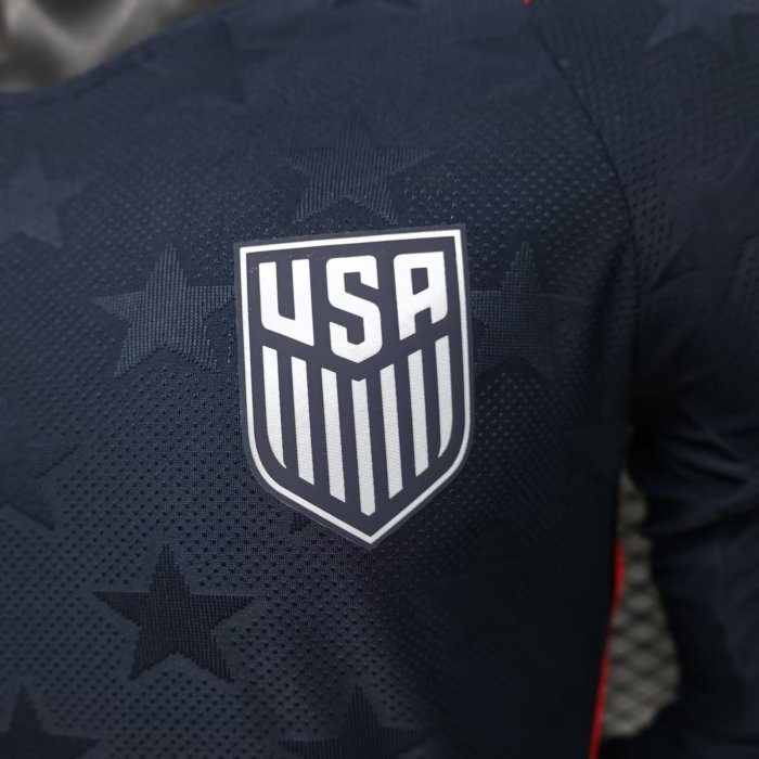 2026 World Cup USA Away Long Sleeve Player Version Soccer Jersey*长袖球员