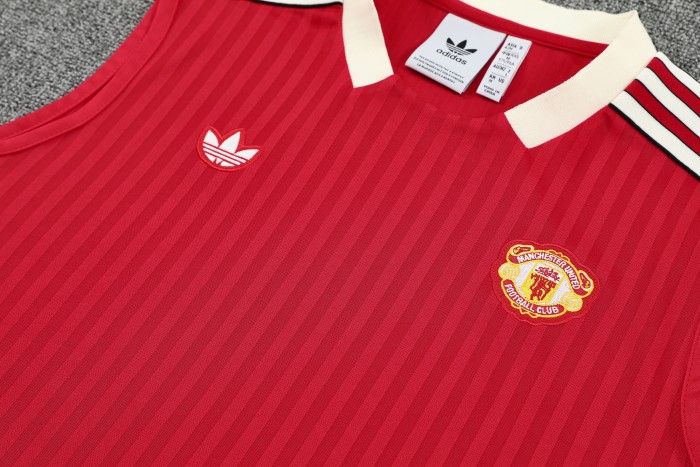 26-27 Man Utd High Quality Tank Top And Shorts Suit