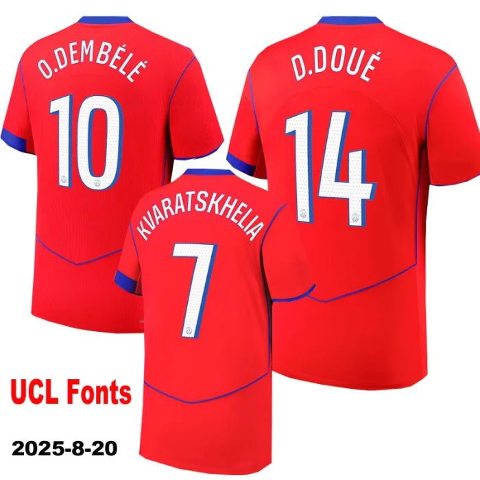 25-26 PSG Third Kids Soccer Jersey