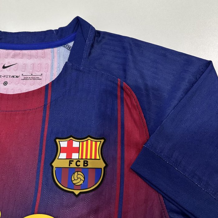 25-26 BAR Home Special Edition Player Version Soccer Jersey