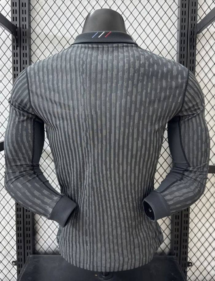 25-26 PSG Fourth Long Sleeve Player Version Soccer Jersey*长袖球员