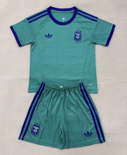 2026 Argentina Green GoalKeeper Adult Suit