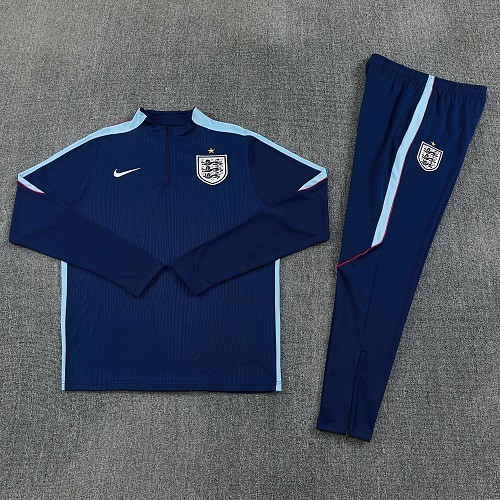 26-27  England High Quality Half Pull Tracksuit