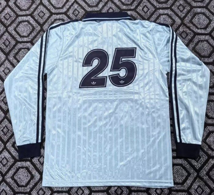 2026 AD Oasis Blue Casual Edition Long sleeve Training shirts