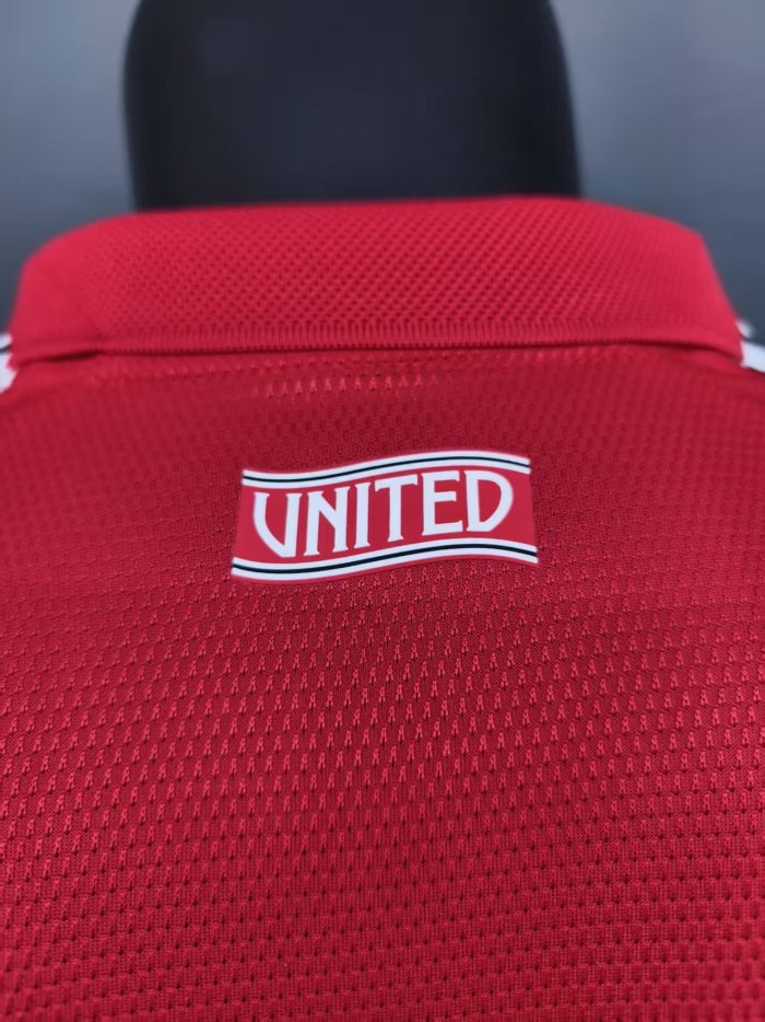 26-27 Man Utd Home Player Version Soccer Jersey
