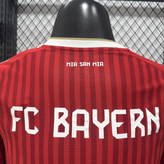 26-27 Bayern Home Long Sleeve Player Version Soccer Jersey (长袖球员)