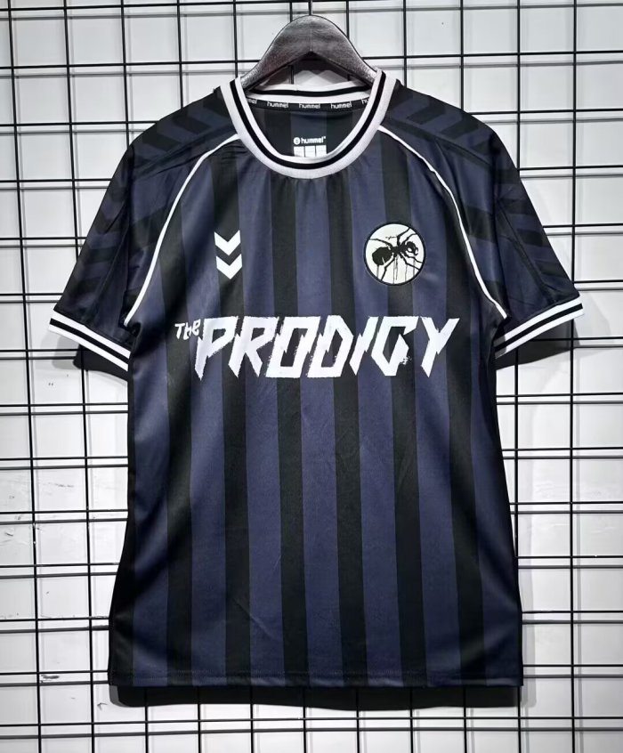 26-27 The Prodigy x Hummel Black Limited Edition Fans Soccer Jersey