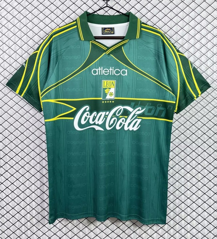 1998-1999 Leon Home Retro Soccer Jersey