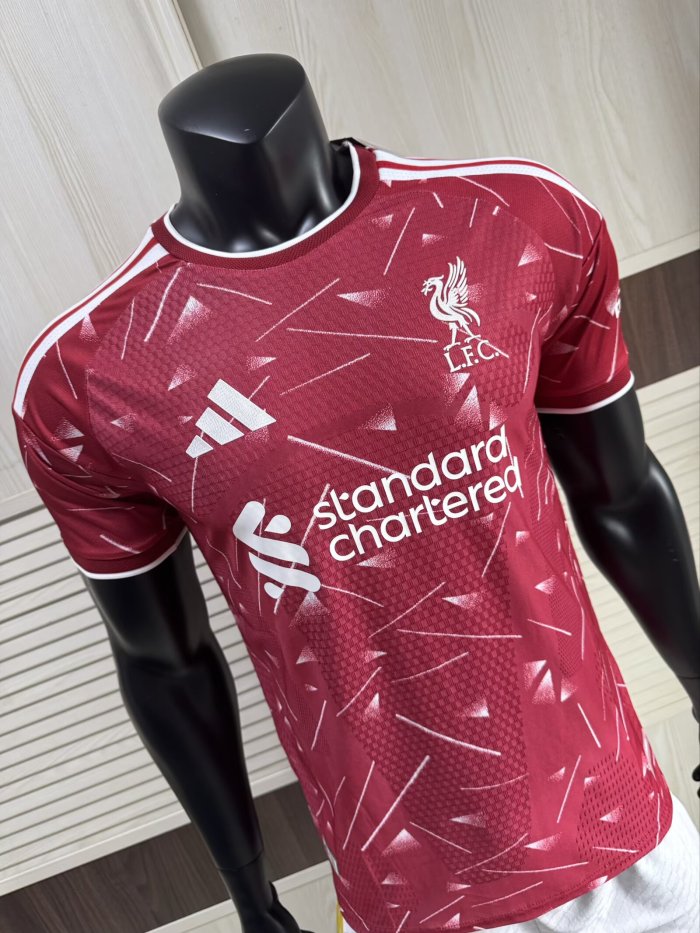26-27 LIV Home Leaked Edition  Player Version Soccer Jersey