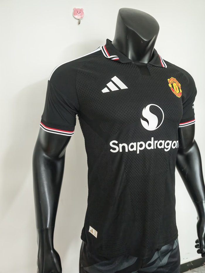 26-27 Man Utd Black Special Edition Player Version Soccer Jersey