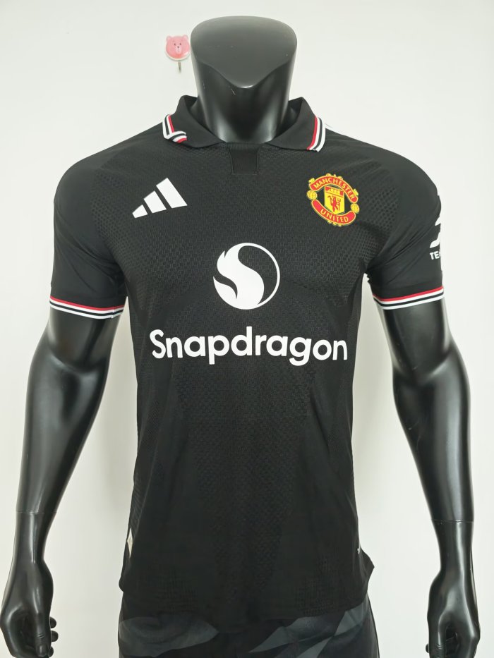 26-27 Man Utd Black Special Edition Player Version Soccer Jersey