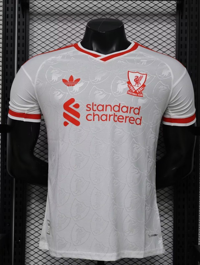 26-27 LIV White Special Edition Player Version Soccer Jersey