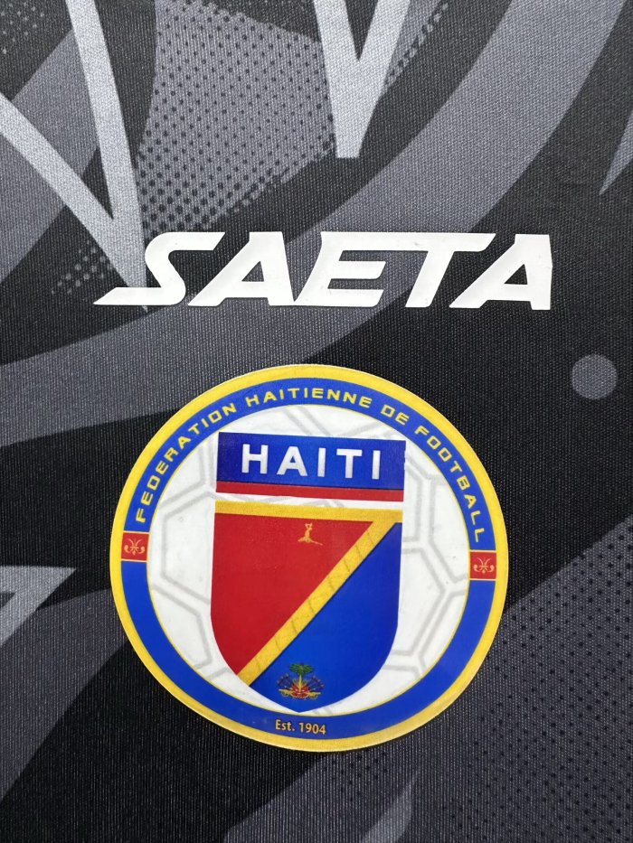 26-27 Haiti Black Special Edition Fans Soccer Jersey