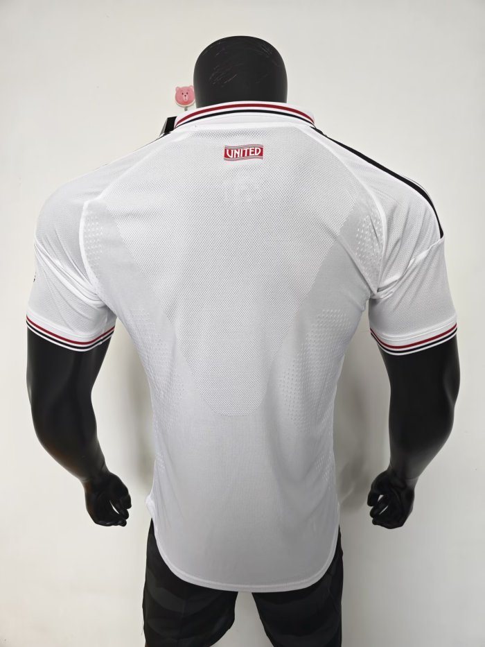 26-27 Man Utd White Special Edition Player Version Soccer Jersey