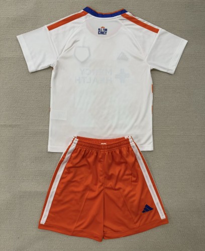 26-27 FC Cincinnati Away Kids Soccer Jersey