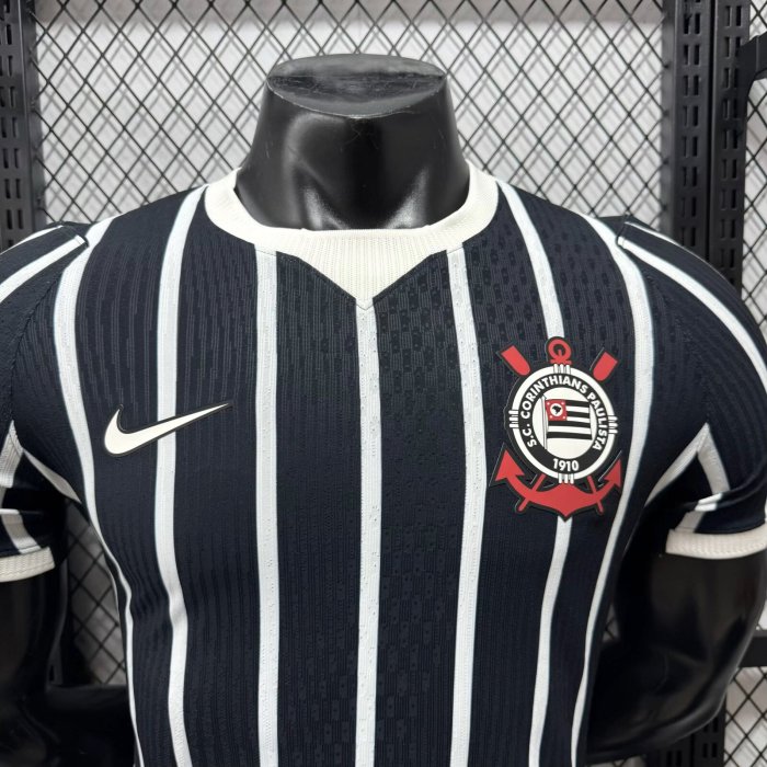 26-27 Corinthians Away Player Version Soccer Jersey