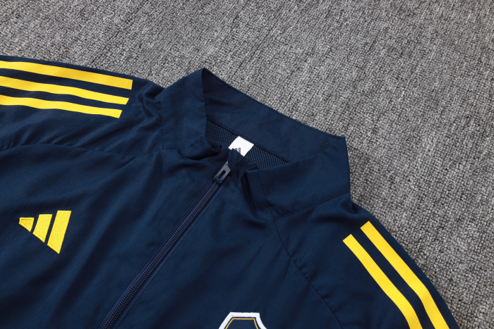 26-27 Boca Juniors High Quality Windbreaker Suit