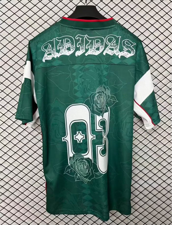 2026 AD Green Hip-Hop Version Retro Soccer Jersey