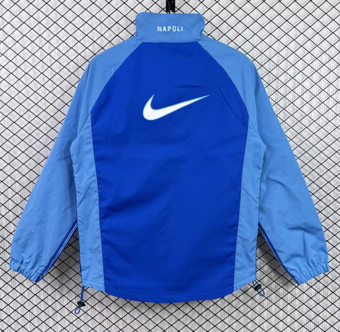 1998-1999 Napoli Blue Retro Windbreaker