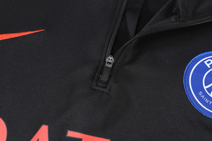 26-27 PSG High Quality Kids Half Pull Tracksuit