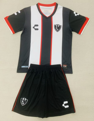 26-27 Club de Cuervos Home Kids Soccer Jersey