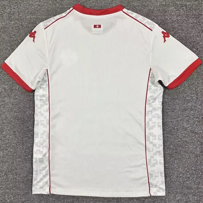 26-27 Tunisia Away Fans Soccer Jersey