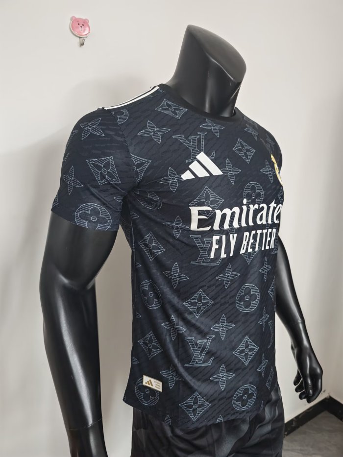 26-27 RMA Black Special Edition Player Version Soccer Jersey