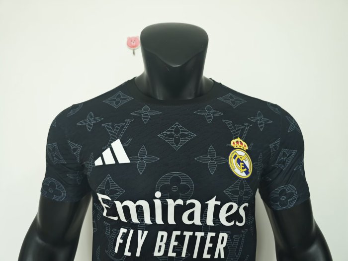 26-27 RMA Black Special Edition Player Version Soccer Jersey