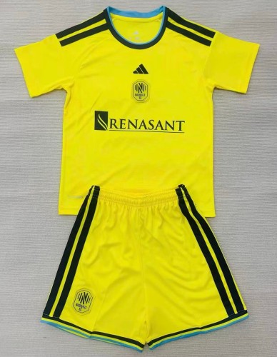 26-27 Nashville SC Home Kids Soccer Jersey