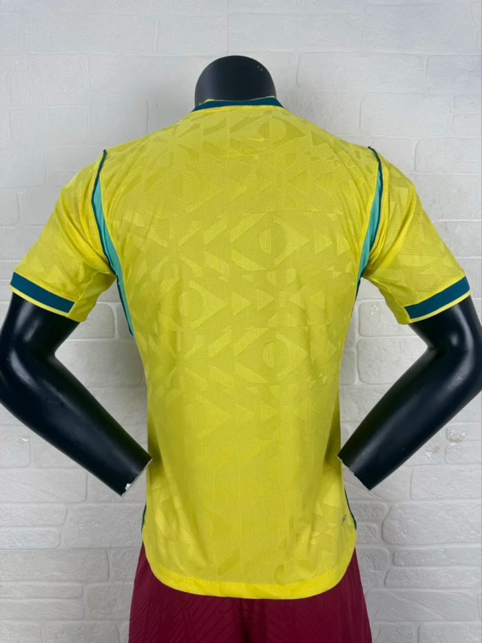 2026 Brazil Home Print Neymar Jr #10 Player Version Soccer Jersey (Picture Number)