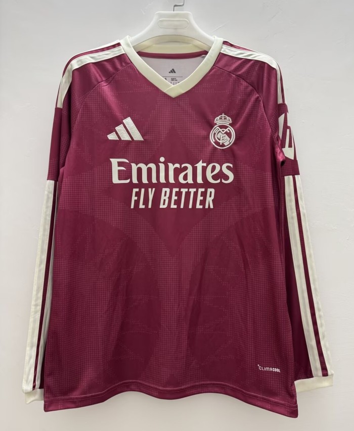 26-27 RMA Third Long Sleeve Fans Soccer Jersey (长袖)