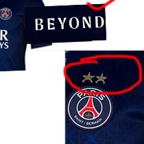 25-26 PSG Home Print 2 Star Champions of Europe 26 Fans Soccer Jersey 1:1 Thai Quality