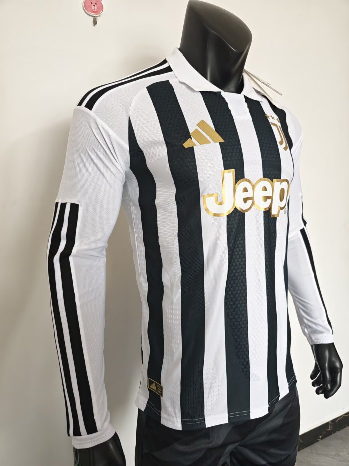 26-27 JUV Home Long Sleeve Player Version Soccer Jersey (长袖球员)