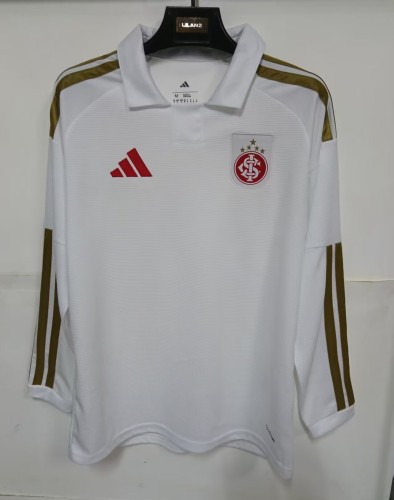 26-27 Internacional Away Long Sleeve Fans Soccer Jersey (长袖)