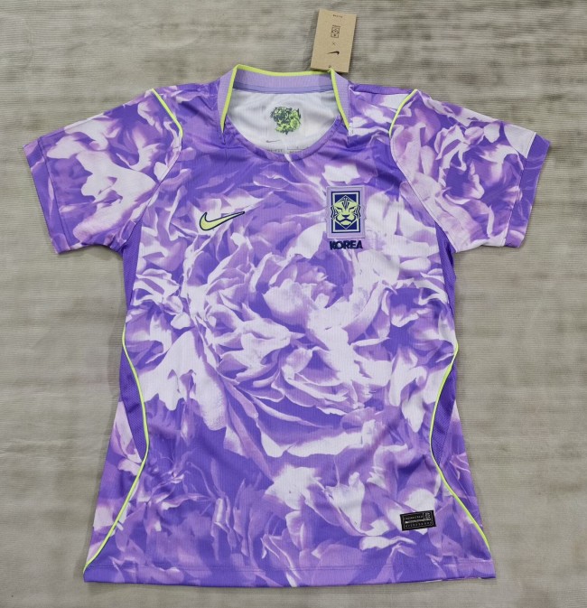 2026 Korea Away Women Fans Soccer Jersey（女）
