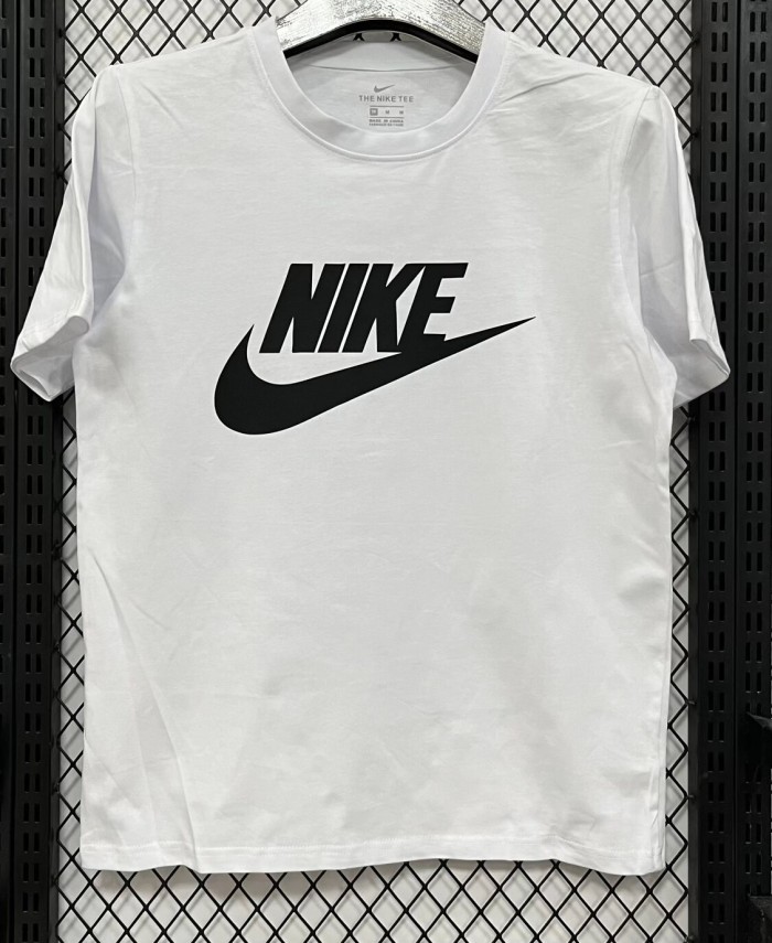 2026 NK White High Quality Pure Cotton Casual T-Shirt